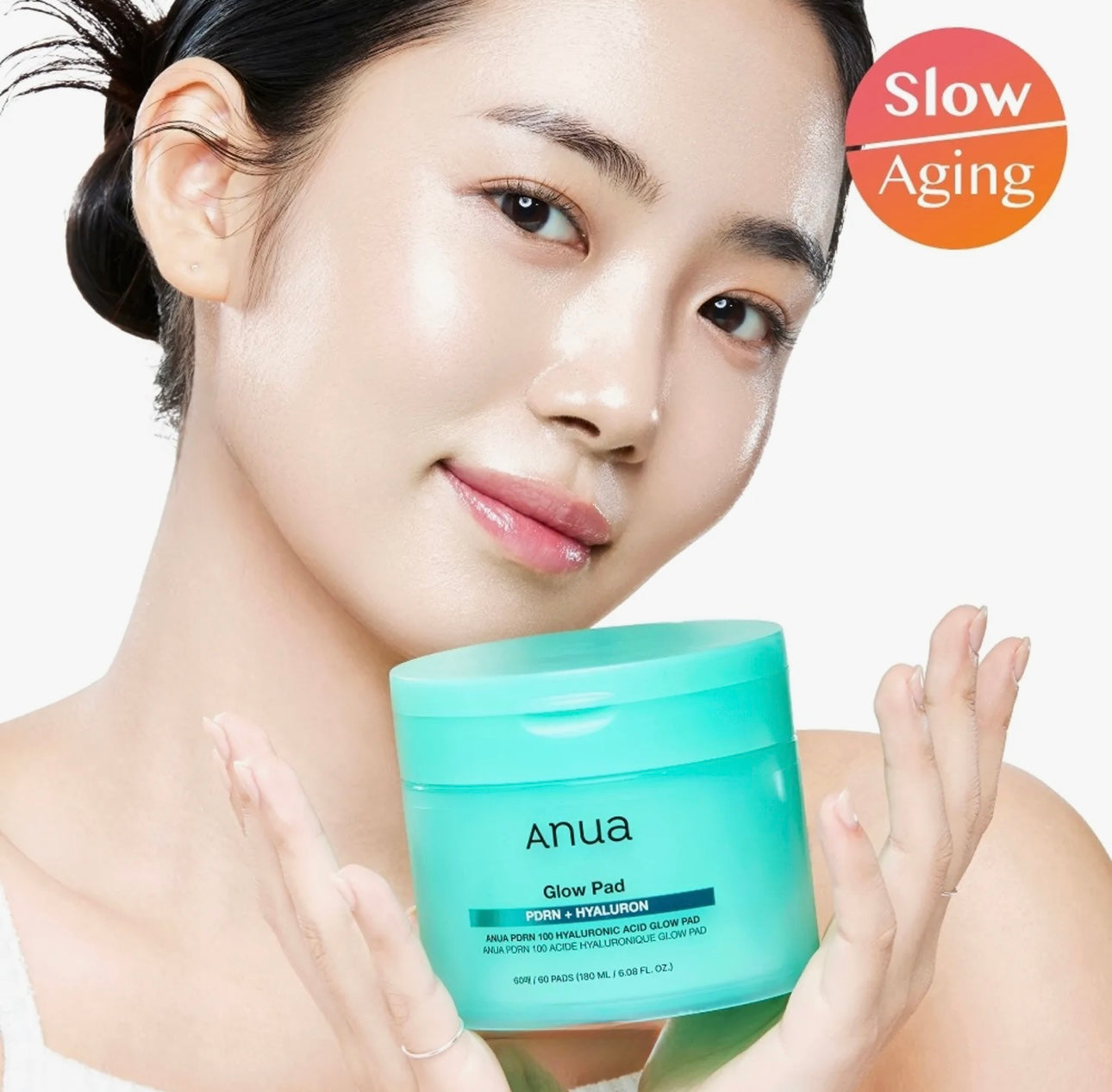 Anua PDRN 100 Hyaluronic Acid Glow Pad (60 Pads)