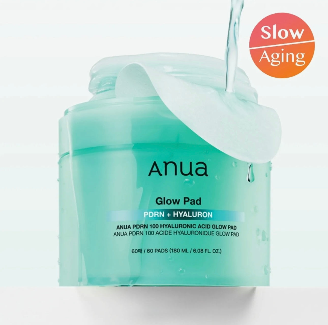 Anua PDRN 100 Hyaluronic Acid Glow Pad (60 Pads)