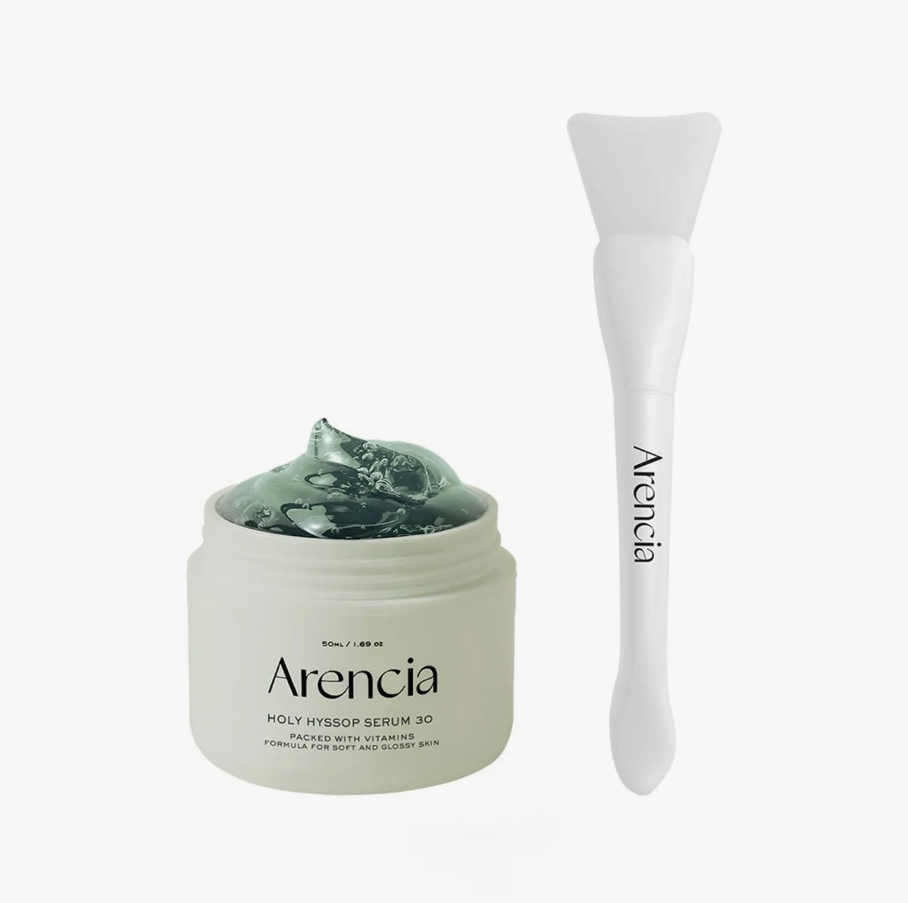 Arencia Holy Hyssop Serum 30 – with Spatula Pack Brush